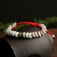 Round Jade Luck Red String Protection Bracelet Round Jade Luck Red String Protection Bracelet