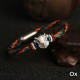 Sterling Silver Dragon Zodiac Protection Bracelet