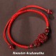 Chinese Zodiac Buddha Cinnabar Amulet Bracelet Chinese Zodiac Buddha Cinnabar Amulet Bracelet