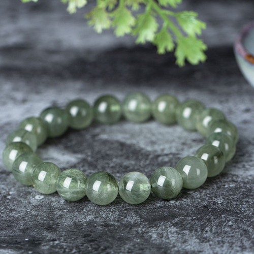 Natural Green Crystal Wealth Bracelet Natural Green Crystal Wealth Bracelet