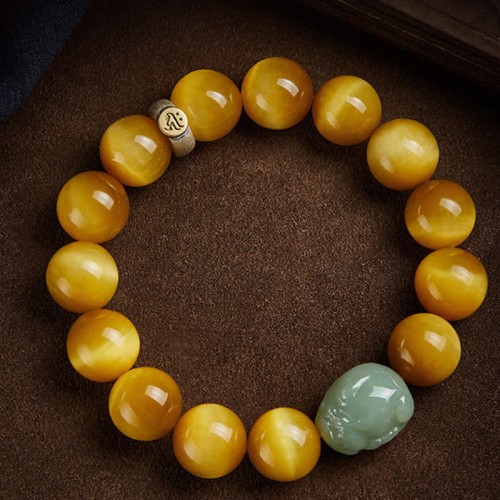 Chinese Zodiac Buddha Tiger Eye PiXiu Protection Bracelet Chinese Zodiac Buddha Tiger Eye PiXiu Protection Bracelet
