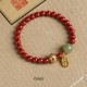 Cinnabar Green Aventurine Fortune Bracelet