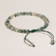 Moss Agate Lucky Balance Bracelet Moss Agate Lucky Balance Bracelet