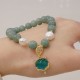 Jade Pearl Fox Charm Luck Bracelet Jade Pearl Fox Charm Luck Bracelet