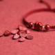 Four Leaf Clover Cinnabar Blessing Bracelet Four Leaf Clover Cinnabar Blessing Bracelet