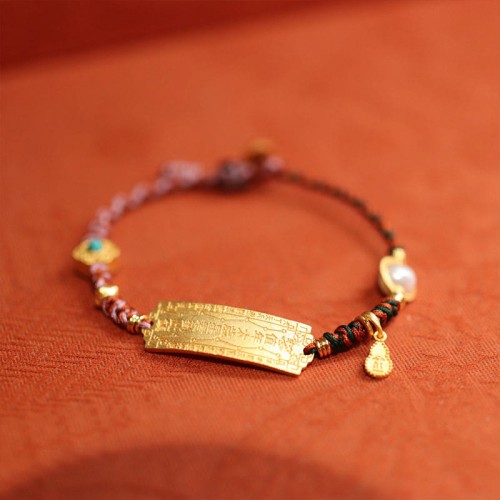 925 Silver Handmade Multicolor String Luck Charm Bracelet 925 Silver Handmade Multicolor String Luck Charm Bracelet