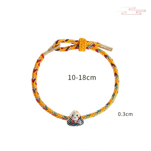 925 Silver Dragon Boat Zongzi Luck Bracelet 925 Silver Dragon Boat Zongzi Luck Bracelet