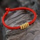 Handmade Chinese Knot Luck Strength Braided Bracelet Handmade Chinese Knot Luck Strength Braided Bracelet