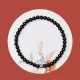 Black Obsidian Smoky Quartz Strength Bracelet
