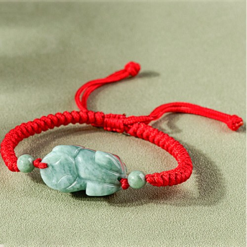 Handmade Jade PiXiu Protection King Kong Knot Bracelet Handmade Jade PiXiu Protection King Kong Knot Bracelet