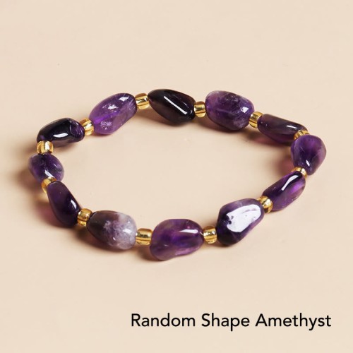 Irregular Shape Stone Crystal Meditation Balance Bracelet Irregular Shape Stone Crystal Meditation Balance Bracelet