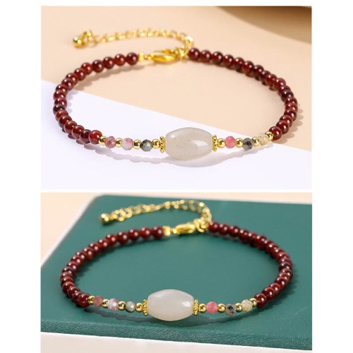 Garnet Tourmaline Passion Bracelet Garnet Tourmaline Passion Bracelet