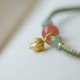 Red Agate Jade Lotus Confidence Bracelet Red Agate Jade Lotus Confidence Bracelet