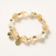 14K Gold Plated Golden Rutilated Quartz Wealth Charm Bracelet 14K Gold Plated Golden Rutilated Quartz Wealth Charm Bracelet