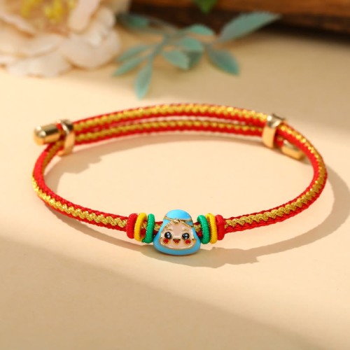 Colorful Rope Zongzi Pattern Luck Bracelet Colorful Rope Zongzi Pattern Luck Bracelet