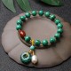 Natural Malachite Red Agate Protection Bracelet Natural Malachite Red Agate Protection Bracelet