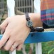 Retro Yin Yang Leather Harmony Bracelet