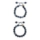 Black Obsidian Glitter Stone Purification Bracelet Black Obsidian Glitter Stone Purification Bracelet