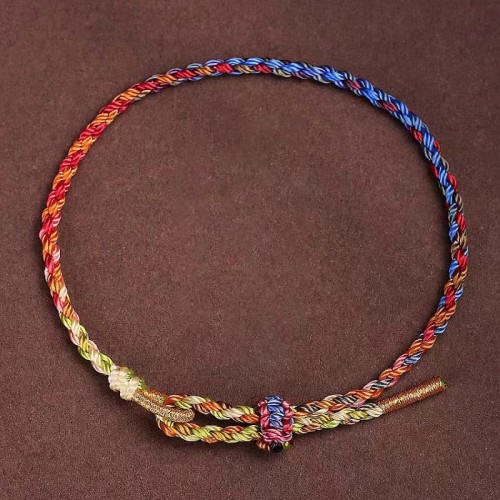 Bamboo White Agate Red Agate Protection Bracelet