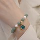 Jade Pearl Fox Charm Luck Bracelet Jade Pearl Fox Charm Luck Bracelet