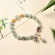 925 Silver Jade Amber PiXiu Success Bracelet 925 Silver Jade Amber PiXiu Success Bracelet