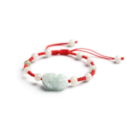 Natural Jade PiXiu Luck Bracelet Natural Jade PiXiu Luck Bracelet