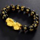 Feng Shui PiXiu Obsidian Wealth Bracelet