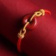 Handmade Cinnabar Peace Buckle Blessing Bracelet Handmade Cinnabar Peace Buckle Blessing Bracelet