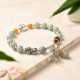 925 Silver Jade Amber PiXiu Success Bracelet 925 Silver Jade Amber PiXiu Success Bracelet