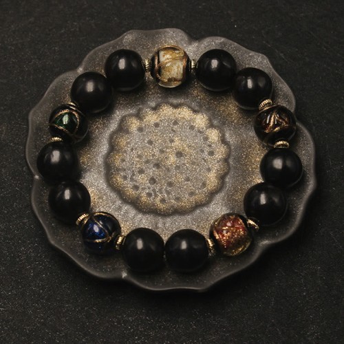 Western Soapberry Liuli Glass Wealth Bracelet Western Soapberry Liuli Glass Wealth Bracelet