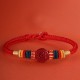 Year of the Dragon 925 Silver Cinnabar Auspicious Bracelet Year of the Dragon 925 Silver Cinnabar Auspicious Bracelet