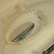 14K Gold Plated Pearl Hetian Cyan Jade Sincerity Bead Bracelet 14K Gold Plated Pearl Hetian Cyan Jade Sincerity Bead Bracelet