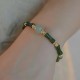 Glass Bead Bamboo Luck Strength Bracelet Glass Bead Bamboo Luck Strength Bracelet