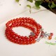 Natural Red Agate Blessing Necklace Bracelet Natural Red Agate Blessing Necklace Bracelet