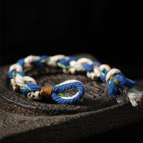 Tibetan Zakiram Goddess of Wealth Bead Luck Bracelet