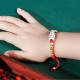 999 Silver PiXiu Wealth King Kong Knot Kids Bracelet 999 Silver PiXiu Wealth King Kong Knot Kids Bracelet