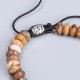 Picture Jasper Positive Beads Bracelet Picture Jasper Positive Beads Bracelet