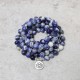 Blue Aventurine Lotus Peace Necklace Bracelet