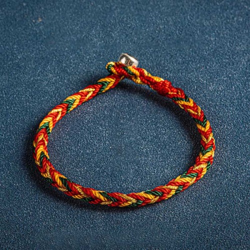 Lucky "May you be safe all year round" Multicolored Bracelet