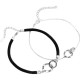 "KEEP ME IN YOUR HEART" Interlocking Circles Healing Bracelet "KEEP ME IN YOUR HEART" Interlocking Circles Healing Bracelet