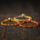 "May You Be Good Fortune" Multicolored Bracelet "May You Be Good Fortune" Multicolored Bracelet