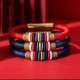 Tibetan Handmade King Kong Knot Five Elements Luck Bracelet Tibetan Handmade King Kong Knot Five Elements Luck Bracelet