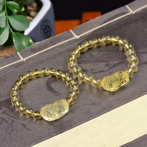 FengShui Citrine PiXiu Wealth Bracelet FengShui Citrine PiXiu Wealth Bracelet
