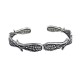 Angel Wings Feather Pattern Luck Cuff Bracelet Angel Wings Feather Pattern Luck Cuff Bracelet
