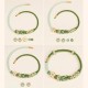 Handmade Peach Blossom Peace Knot Luck Bracelet