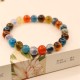 Colorful Candy Agate Strength Healing Bracelet Colorful Candy Agate Strength Healing Bracelet
