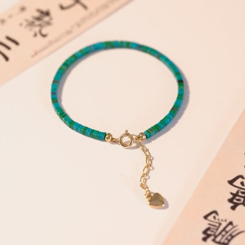 Turquoise Friendship Strength Chain Bracelet Turquoise Friendship Strength Chain Bracelet