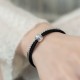 925 Sterling Silver Zakiram Goddess of Wealth Rope Bracelet