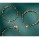Fu Character Peace and Joy Luck Handmade Multicolored Bracelet