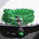 Cat Eye PiXiu Support Triple Wrap Bracelet